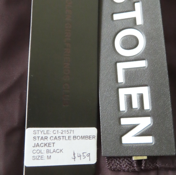 stolen girlfriends club star castle bomber jacket - Picture 8 of 10